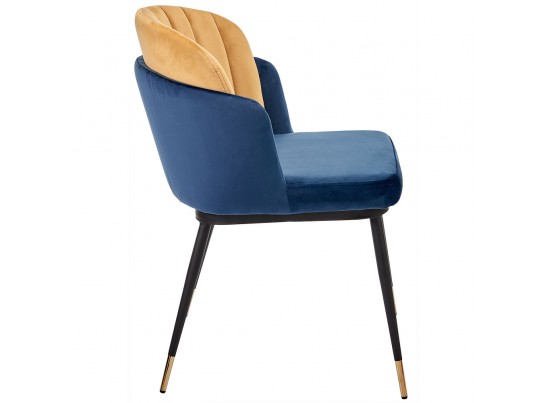 Стул Peki синий, горчичный в Кургане