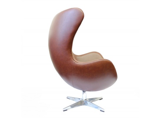 Кресло EGG CHAIR коричневый матовый в Кургане