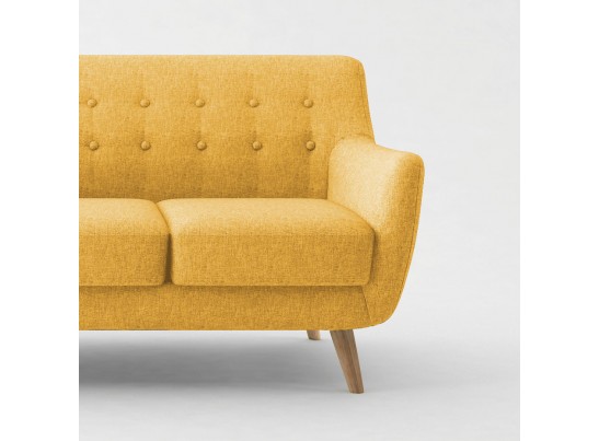 Диван Picasso трехместный горчичный в Кургане