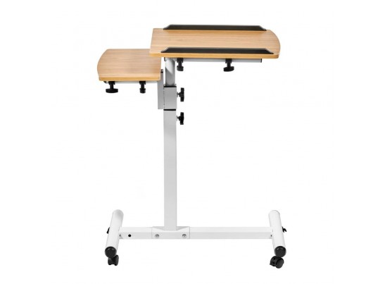 Стол многофункциональный Palma 60x40x62-96см, светлое дерево, белый в Кургане