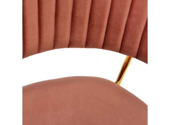 Комплект из 2-х стульев Turin пудровый с золотыми ножками в Кургане