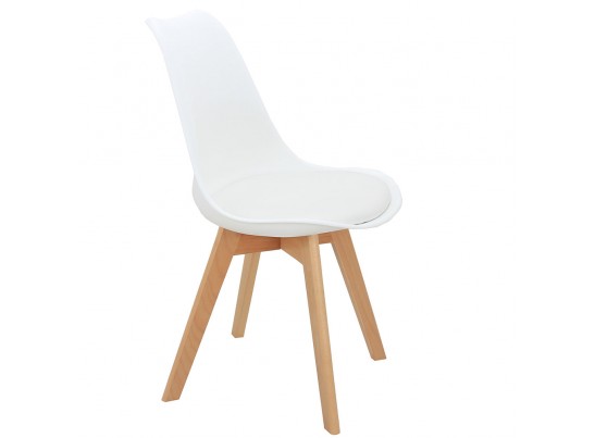 Комплект из 4-х стульев Eames Bon белый в Кургане