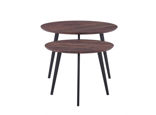 Набор кофейных столиков Duo итальянский орех, 2шт в Кургане