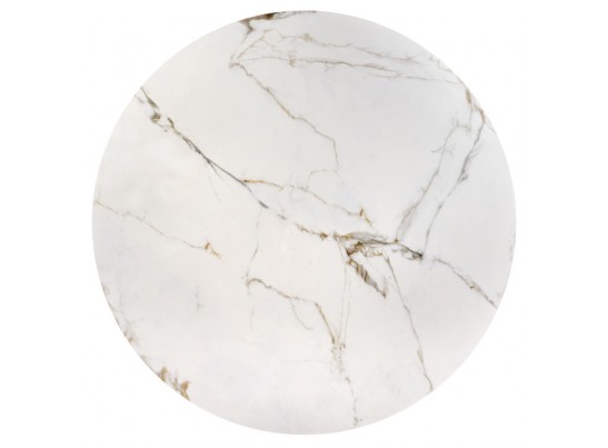 Стол Aura D110, керамогранит Ravena Natural, золотой в Кургане