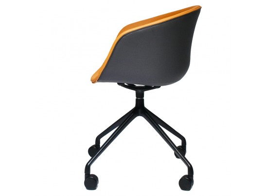 Кресло HAY CHAIR тёмно-серый, оранжевый в Кургане