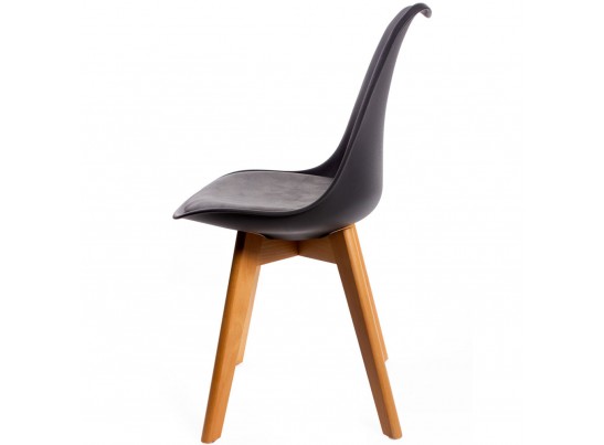 Стул Eames Bon чёрный в Кургане