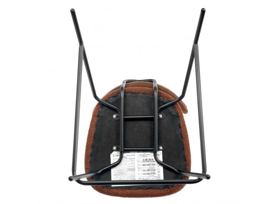 Стул полубарный Ant букле терракотовый в Кургане