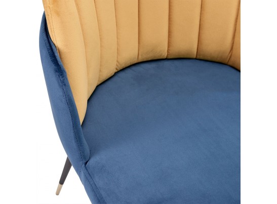 Стул Peki синий, горчичный в Кургане