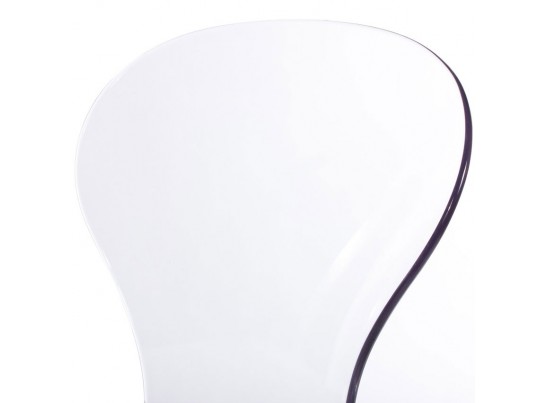 Стул Babel белый с прозрачными ножками в Кургане