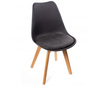 Стул Eames Bon чёрный