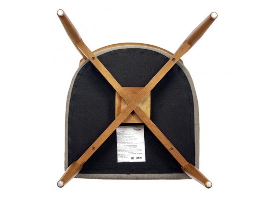 Стул Lucas 3 латте букле с ножками цвета орех в Кургане