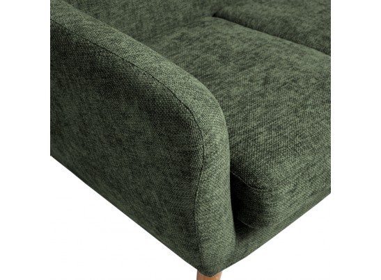 Диван Picasso двухместный зелёный, шенилл в Кургане