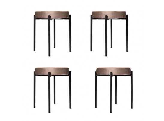 Комплект стульев-табуретов Bug латте в Кургане