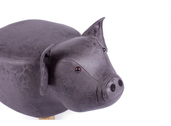 Пуф Поросенок серовато-пурпурно-синий в Кургане