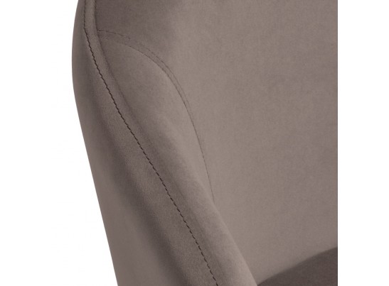 Стул-полукресло Emil латте с золотыми ножками в Кургане