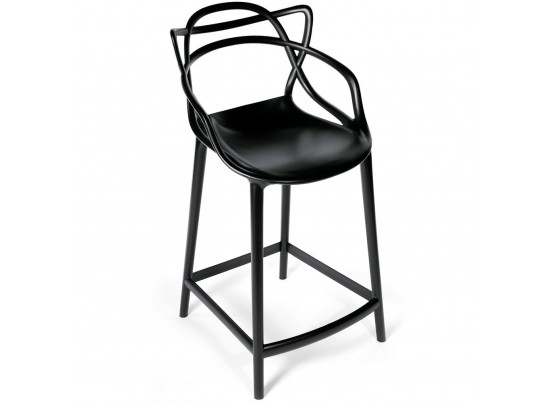 Комплект из 2-х стульев полубарных Masters чёрный в Кургане