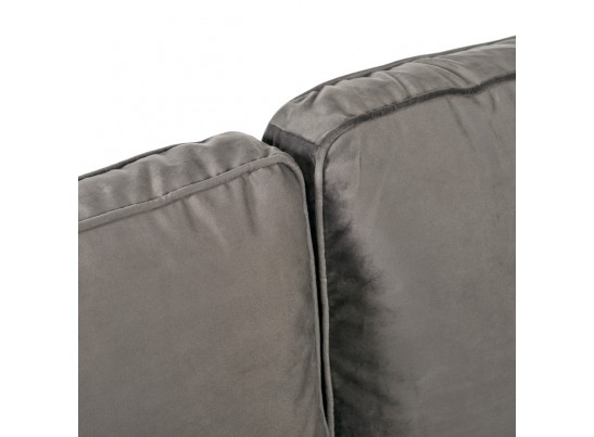 Диван Scott двухместный серый в Кургане