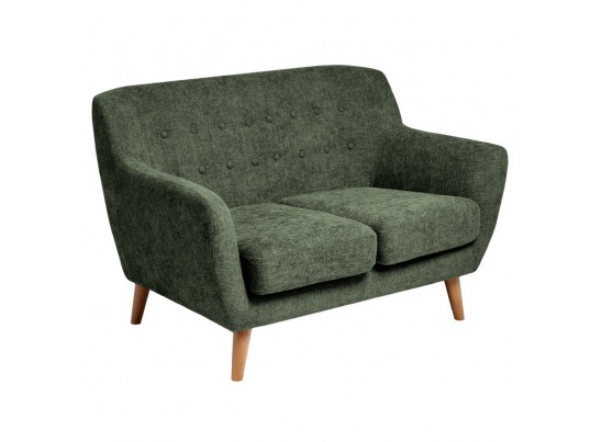 Диван Picasso двухместный зелёный, шенилл в Кургане