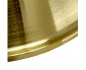 Кофейный столик Atlant диам.80см x 45см, золотой, металл, керамика в Кургане