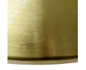 Кофейный столик Atlant диам.80см x 45см, золотой, металл, керамика в Кургане