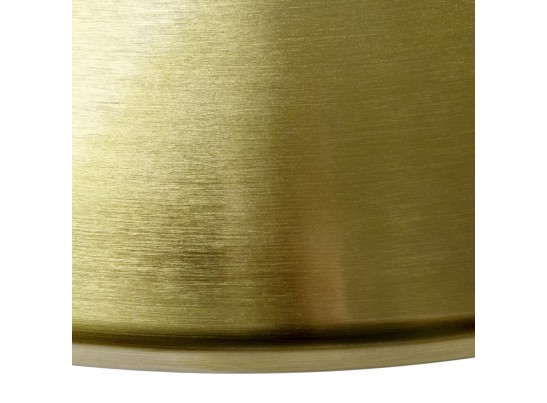 Кофейный столик Atlant диам.80см x 45см, золотой, металл, керамика в Кургане