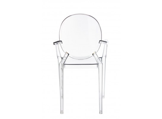 Стул Louis Ghost прозрачный серый в Кургане