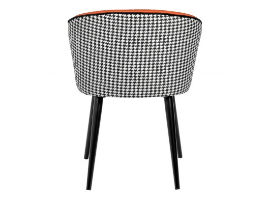 Стул Paola оранжевый с жаккардом в Кургане