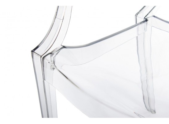 Стул Louis Ghost прозрачный серый в Кургане