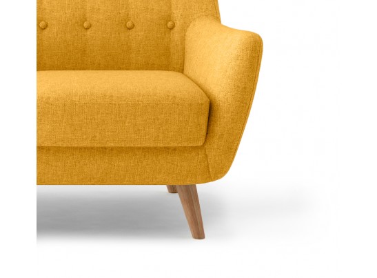 Диван Picasso двухместный горчичный в Кургане