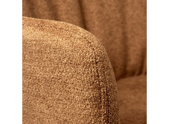 Комплект из 2-х стульев Grant терракотовый шенилл на поворотном механизме в Кургане