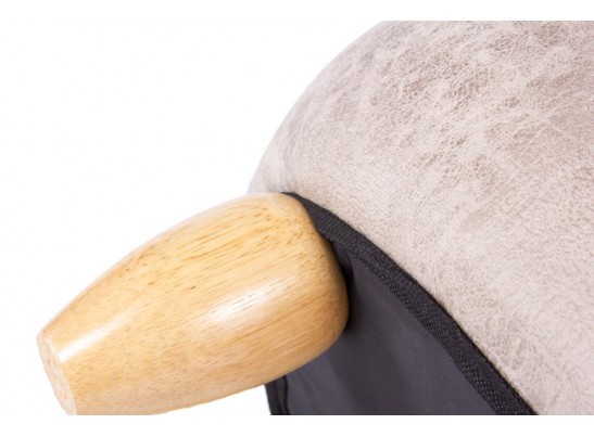 Пуф Поросенок с отсеком для хранения французский серый в Кургане