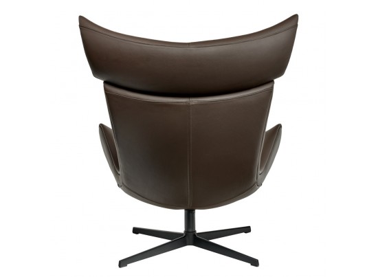 Кресло IMOLA коричневый, натуральная кожа в Кургане