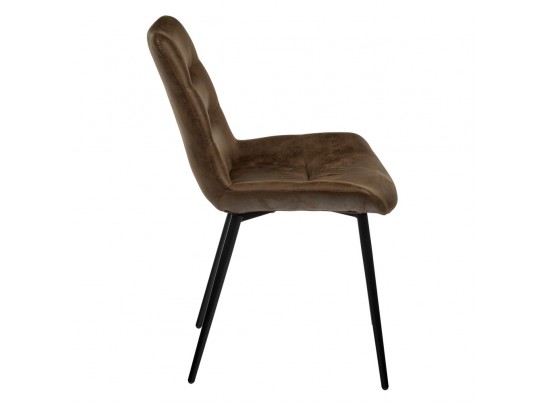 Стул Chester искусственная замша, коричневый в Кургане