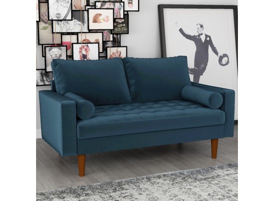 Диван Scott двухместный синий в Кургане
