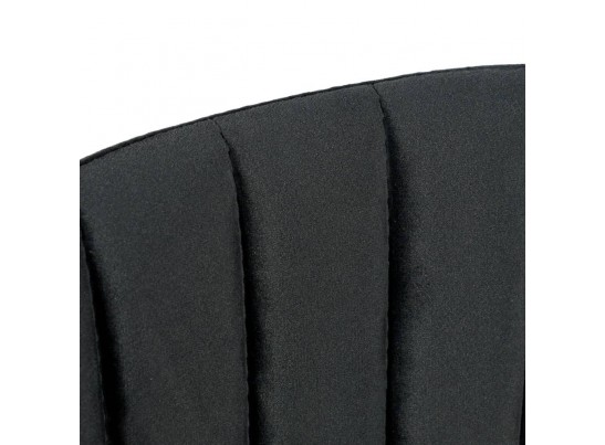 Стул полубарный Turin чёрный с золотыми ножками в Кургане