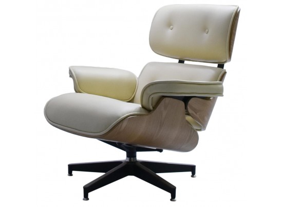 Кресло EAMES LOUNGE CHAIR бежевый в Кургане