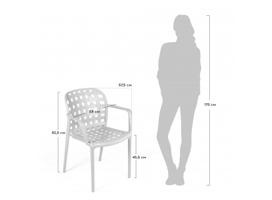 Стул Olimpia L латте в Кургане