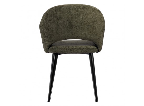 Стул Bruno зелёный шенилл в Кургане