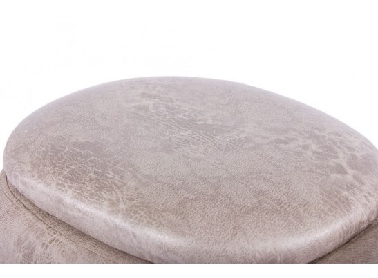 Пуф Поросенок с отсеком для хранения французский серый в Кургане