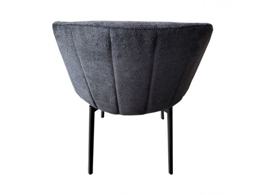 Стул Tess серый шенилл на поворотном механизме в Кургане