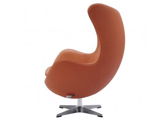 Кресло EGG STYLE CHAIR оранжевый в Кургане