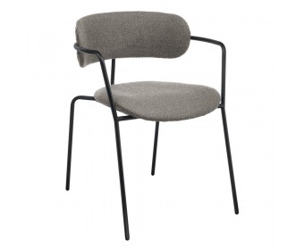 Стул Ant букле серый