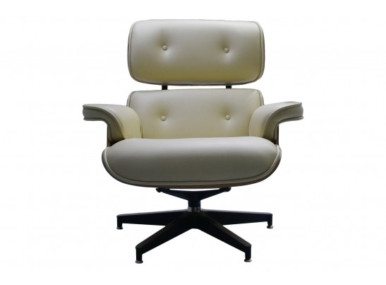 Кресло EAMES LOUNGE CHAIR бежевый в Кургане