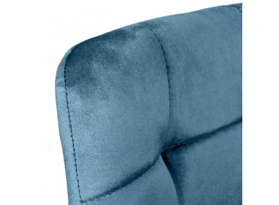 Комплект из 2-х стульев Easy тёмно-бирюзовый с ножками под дерево в Кургане