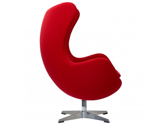 Кресло EGG CHAIR красный кашемир в Кургане