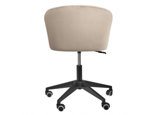 Стул Paola вращающийся на колесиках латте в Кургане