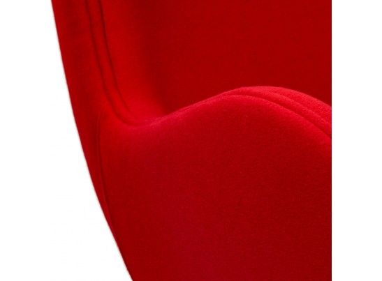 Кресло EGG CHAIR красный кашемир в Кургане