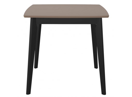 Стол Marcel 80x80х76см, Кофе, чёрный в Кургане