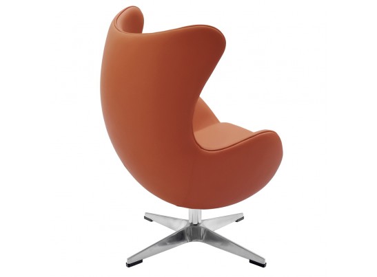 Кресло EGG STYLE CHAIR оранжевый в Кургане