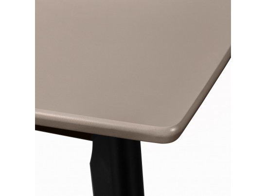 Стол Marcel 80x80х76см, Кофе, чёрный в Кургане